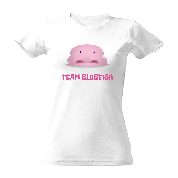 Tričko s potiskem Team Blobfish