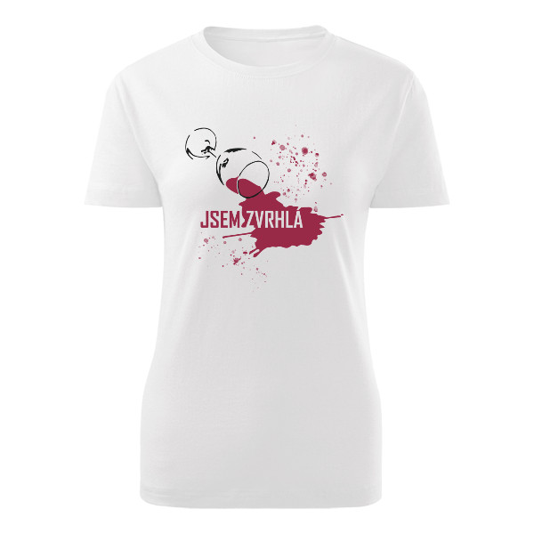 Tričko s potiskem Zvrhlá